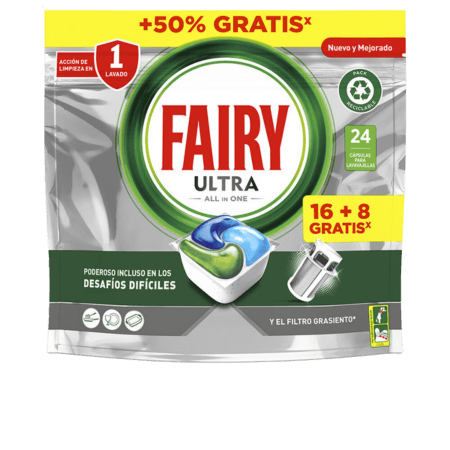 Fairy All in 1 Ultra Plus Dishwashing Tabs - 24 st