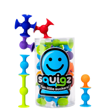 Fat Brain Squigz Sugkopp Byggstartset – 22 delar