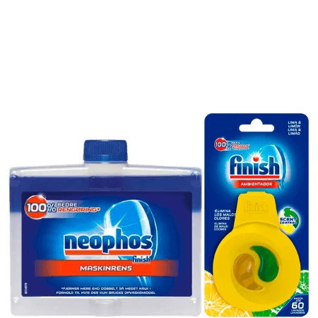 Finish maskinrengöring med gratis luftfräschare - 250 ml