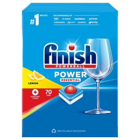 Finish Quantum All in 1 Lemon Opvasketabs – 70 stk.