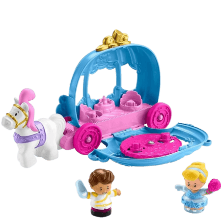 Fisher Price Disney Princess Little People Carriage Playset