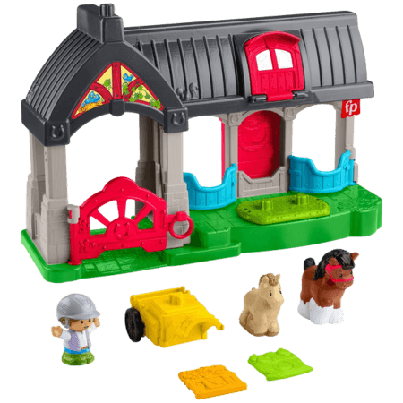 Fisher Price Little People Horse Stable Playset