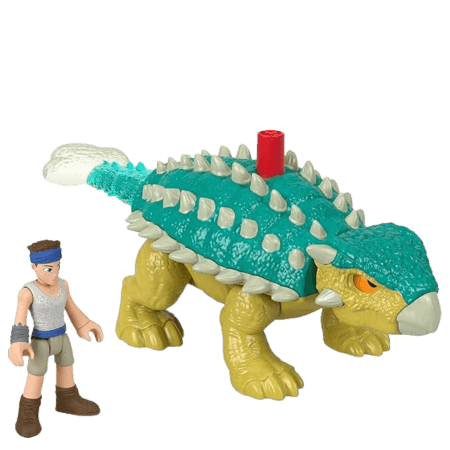 Fisher Price Jurassic World Ben & Tite Humpback Figurines Set
