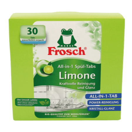 Frosch All-in-1 Diskmaskinstabletter Citron - 30 st