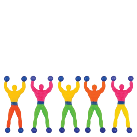 Fun Toys Sticky Wall Walkers Figures Assorted – 1 St
