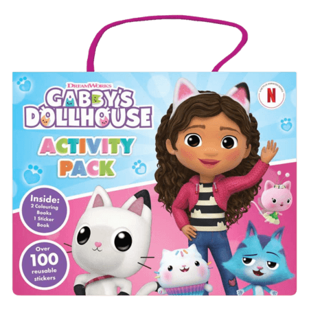 Gabby’s Dollhouse Aktivitetsset Målarbok & Klistermärken
