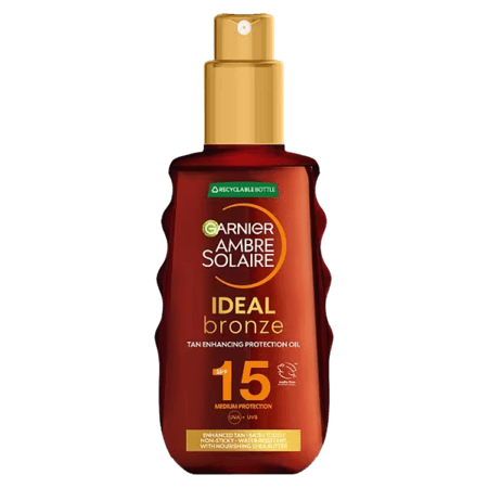 Garnier Ambre Solaire Ideal Bronze SPF15 Tan Enhancing Sololja - 150 ml