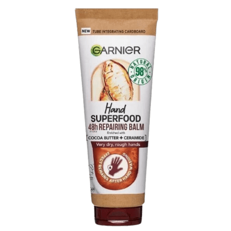 Garnier Hand Superfood Cocoa & Ceramide 48H Repairing Balm - 75 ml
