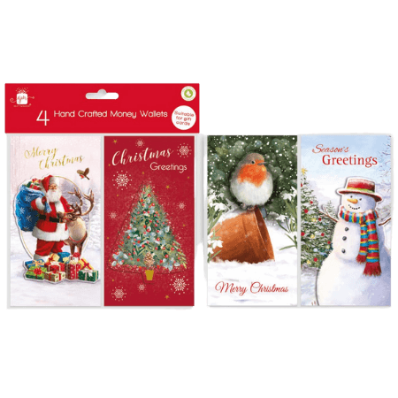 Giftmaker Julkort - 4 st