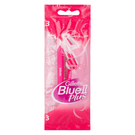Gillette Blue II Sensitive Engångsrakhyvlar – 3 st