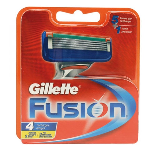 Gillette Fusion rakblad - 4-pack