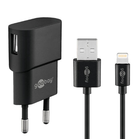 Goobay Apple Lightning-laddningssats - 1 m