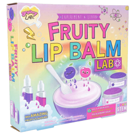 Groovy Labz Experiment & Learn Fruity Lip Balm Lab