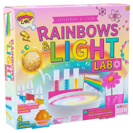 Groovy Labz Experiment & Learn Rainbows Light Lab