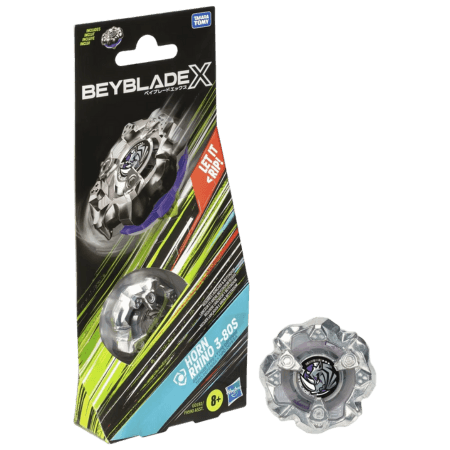 Hasbro Beyblade X Horn Rhino 3-80S Battling Spinning Top