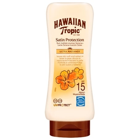 Hawaiian Tropic Satin Protection Solskyddsmedel SPF15 - 180ML
