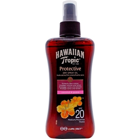 Hawaiian Tropic Skyddande torrspray SPF20 - 200ml