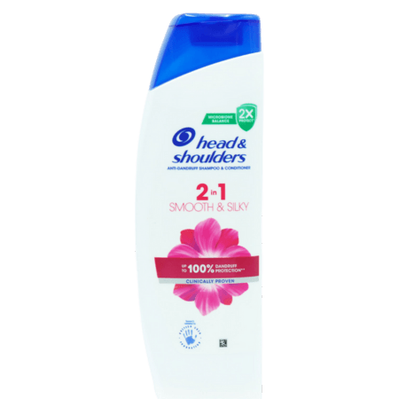 Head & Shoulders 2-in-1 Smooth & Silky Schampo – 330ml