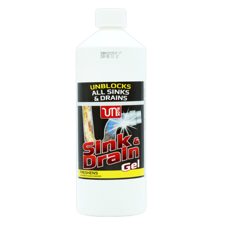 Homecare Unblok All Sink & Drain Avloppsrens Gel - 1000 ml