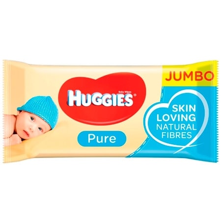 Huggies Pure Våtservetter - 56 st