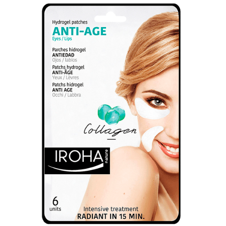 Iroha Hydrogel Anti-Age Collagen Eye Mask - 6 st
