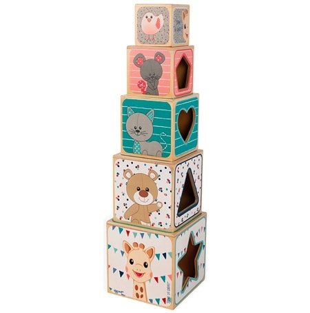 Janod Sophie Giraffen stapelblock