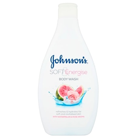 Johnson's Soft & Energise Watermelon & Rose Body Wash - 400ML
