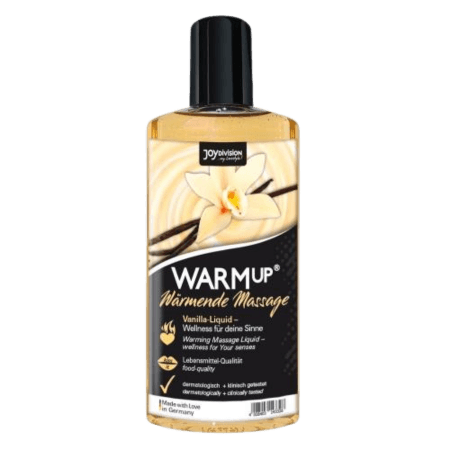 JoyDivision Warm Up Massageolja Vanillia - 150ml