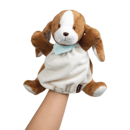 Kaloo Les Amis Doudou Docka Tiramisu Hund Nallebjörn - 24 cm