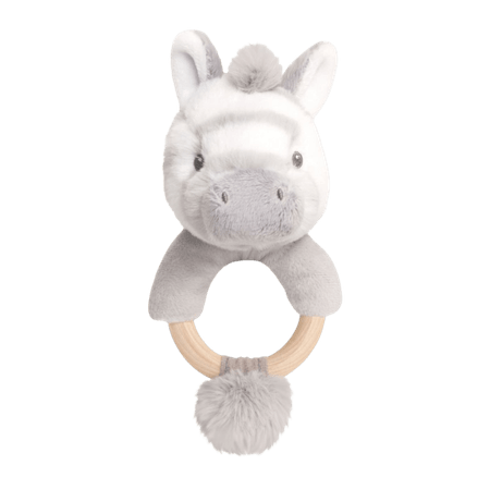 Keel Toys Keeleco Cuddle Zebra Ringskallra - 14 cm