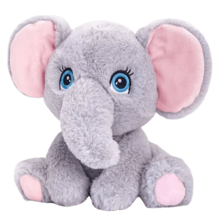 Keel Toys Keeleco Elephant Mjuk Plyschleksak – 16 cm