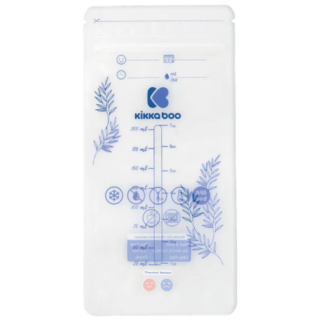 Kikka Boo Milk Storage Bags With Temperature Sensor – 25 st