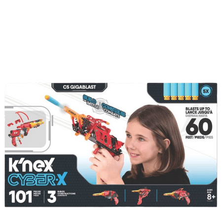 K’NEX Cyber-X C5 Gigablast Building Set