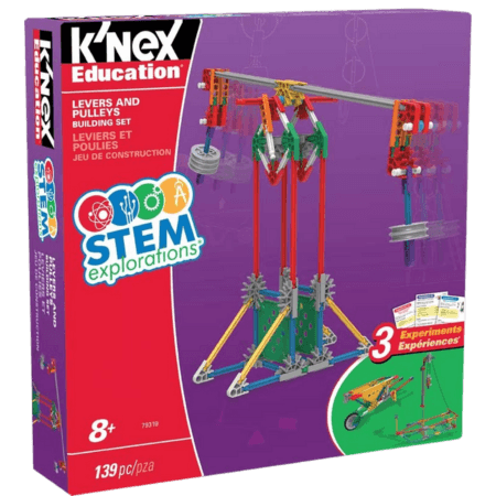 K’NEX Education Hävstänger & Remskivor Byggset – 139 delar