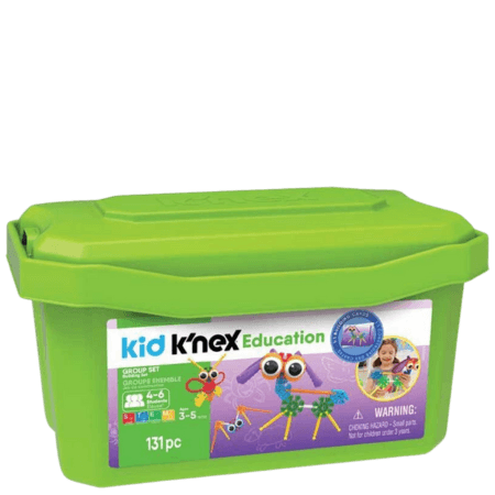 K’NEX Kid Education Gruppbyggset – 131 delar