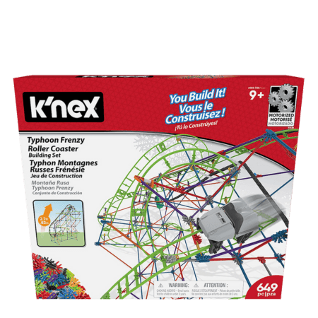 K’NEX Typhoon Frenzy Berg-och-Dalbana Byggset