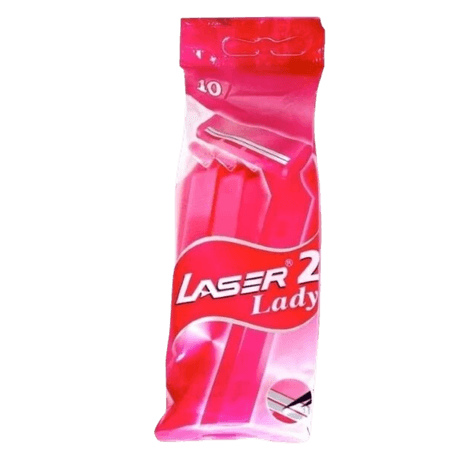Laser Lady Twin Blade Razors - 2 st