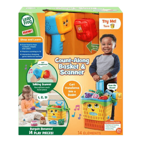 LeapFrog Count-Along Basket & Scanner Learning Toy