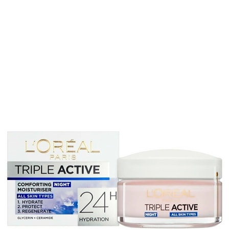 L'Oreal Triple Active Comforting Night Cream - 50ML