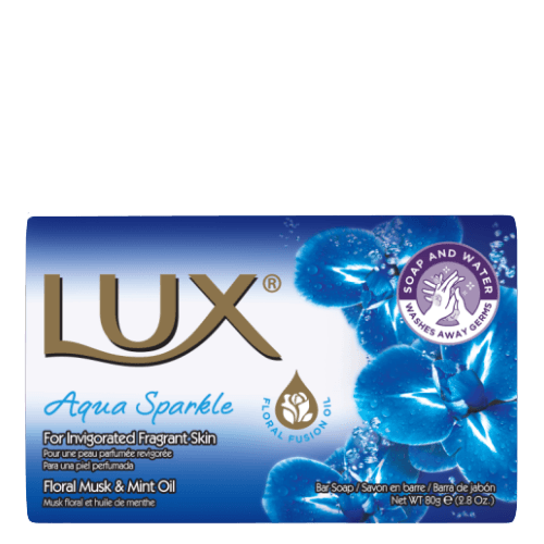 Lux Aqua Sparkle Blue Tvål – 80 g