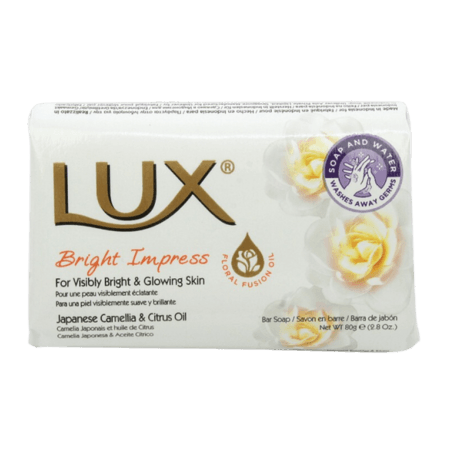 LUX Bright Impress japansk handtvål med kamelia- och citrusolja - 80 g