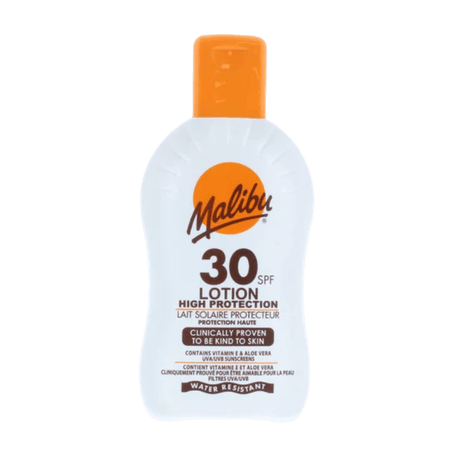 Malibu SPF 30 Hög Skydd Vattenresistent Solkräm - 200 ml