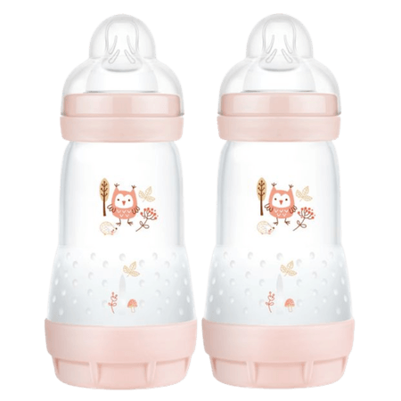 MAM Easy Start Anti Colic Pink Bottle – 2 x 260 ml