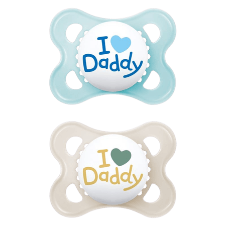 MAM Original I Love Daddy 2–6M Napp – 2 st