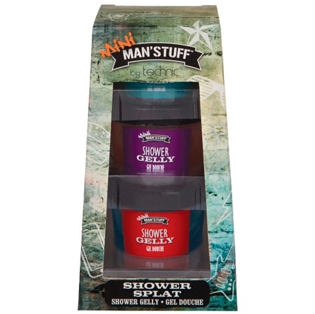 Man'Stuff Mini Shower Splat Shower Gelly - 3 st