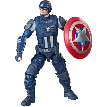 Marvel Avengers Gamerverse Captain America Figur - 16 cm