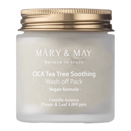 Mary & May Cica Tea Tree Lugnande Wash Off Pack - 125g