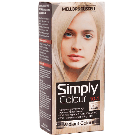 Mellor & Russell Simply Colour Hårfärg - 10.1 Extra Ljus Blond