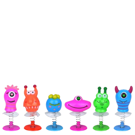 Monster Jump Ups Pop Up Fidget Toy Assorted - 1 Pc