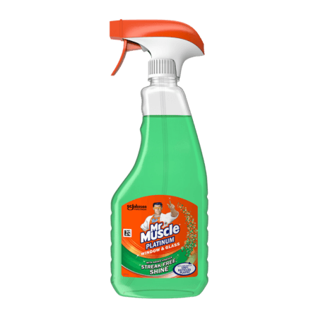 Mr Muscle Platinum fönster- och glasspray - 500 ml